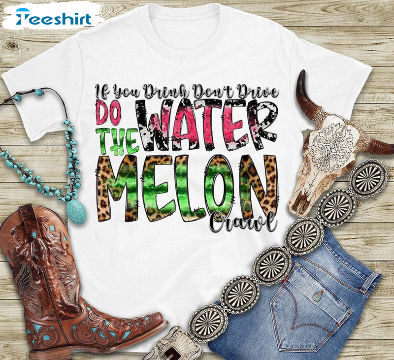 Watermelon Crawl Lepard Shirt For All People