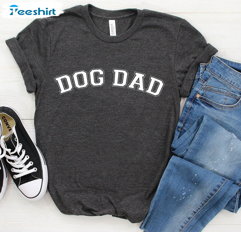 Vintage Dog Dad Shirt For Fathers Day