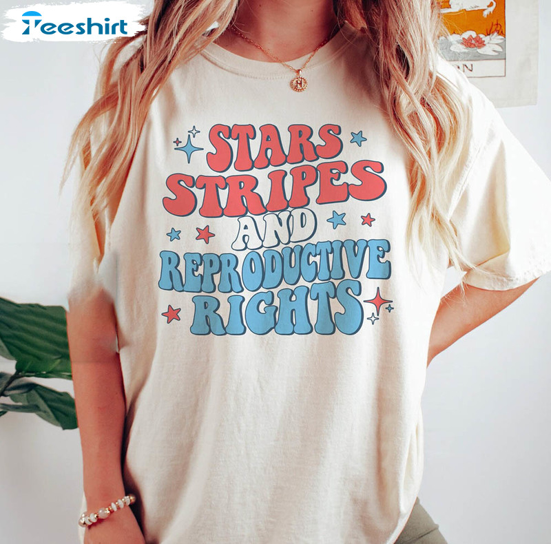 Ars Stripes And Reproductive Rights Retro Feminist Shirt