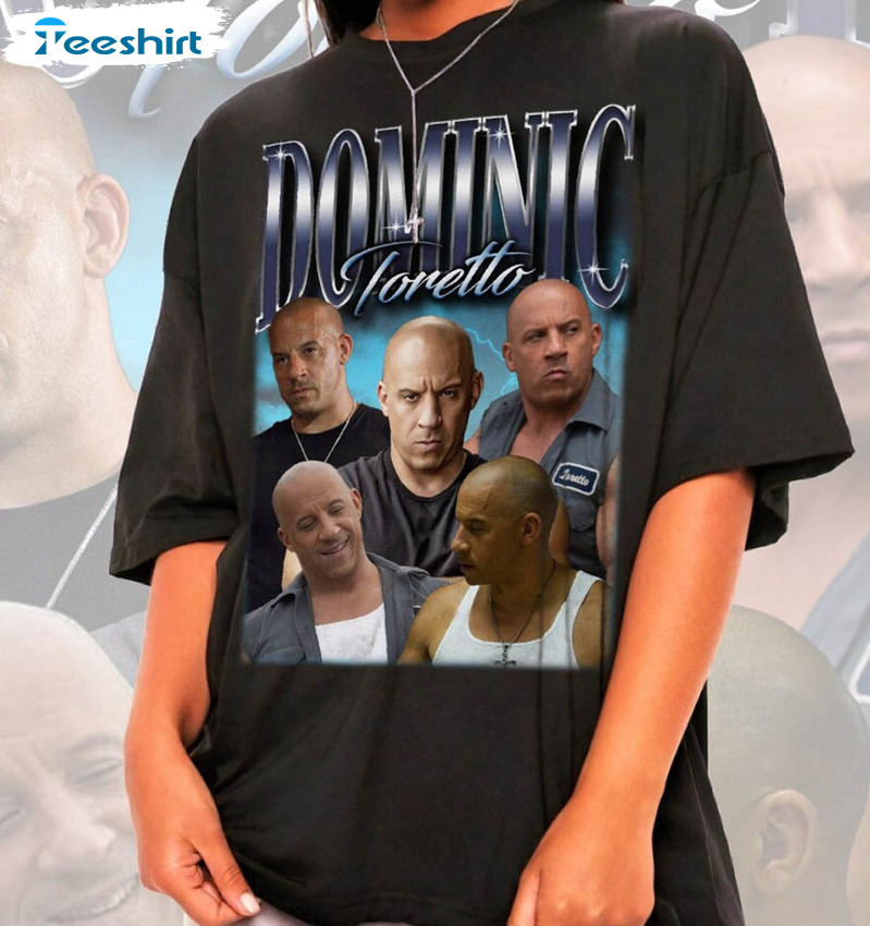 Retro Dominic Toretto Vin Diesel Shirt
