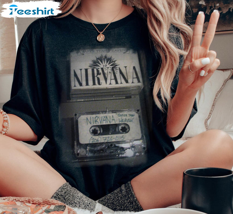 Nirvana Cassette Tape Vintage Shirt