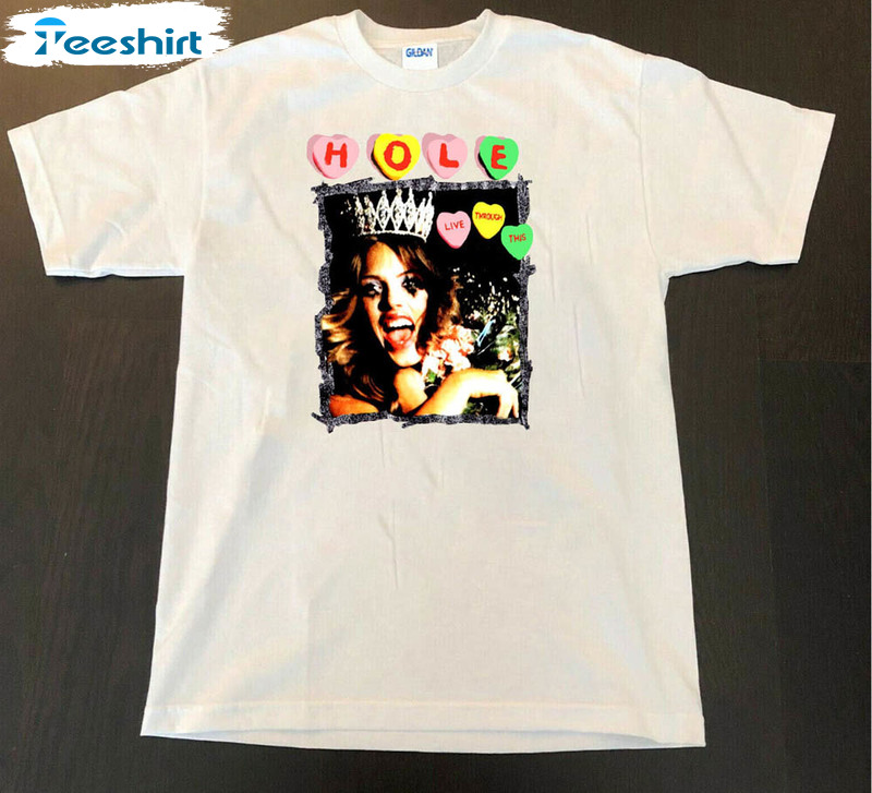 Courtney Love Hole 1994 Hole Live Through This Shirt