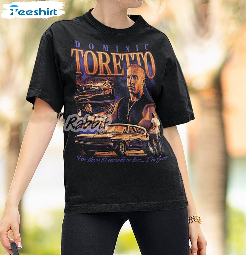The Fast And The Furious Dominic Toretto Retro Shirt