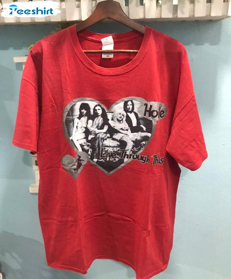 Hole Live Through This Music Band Shirt