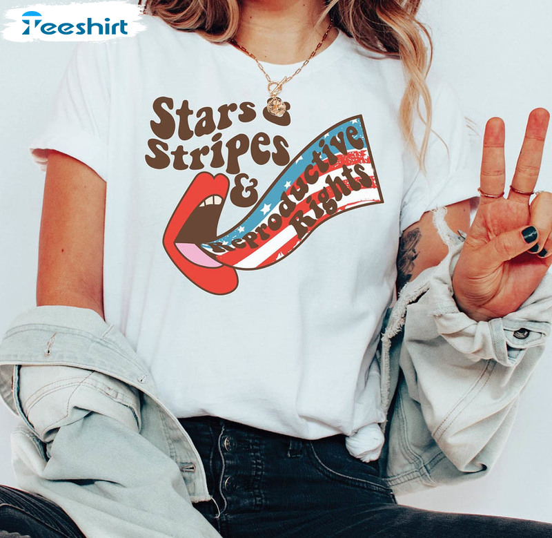 Stars And Stripes Reproductive Rights Abortion Is Healthcare Pro Choice Shirt