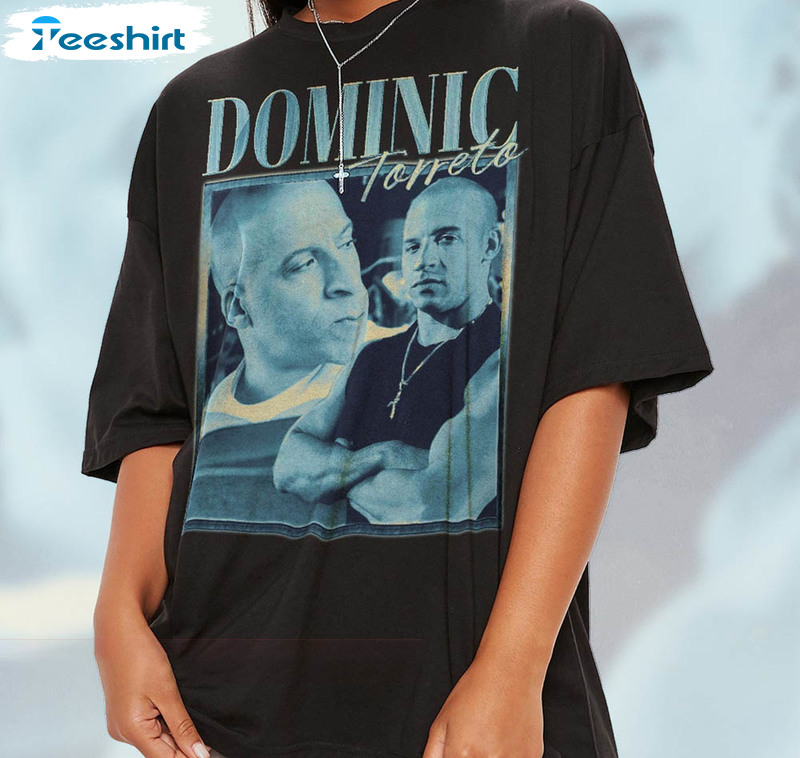 Retro Furio0us Dominic Torett Vin Diesel Shirt