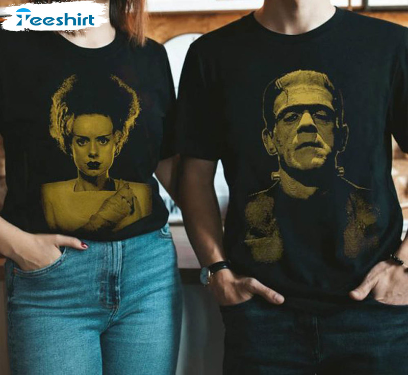 Classic Horror Valentines Day Couples Shirt