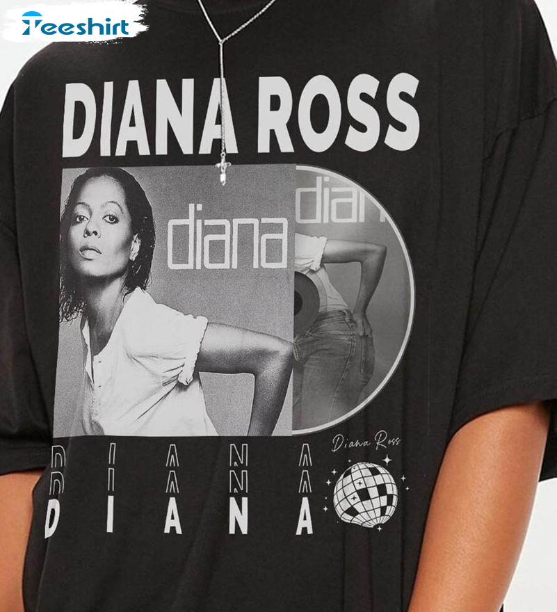 Diana Ross Music Tickets Album Shirt
