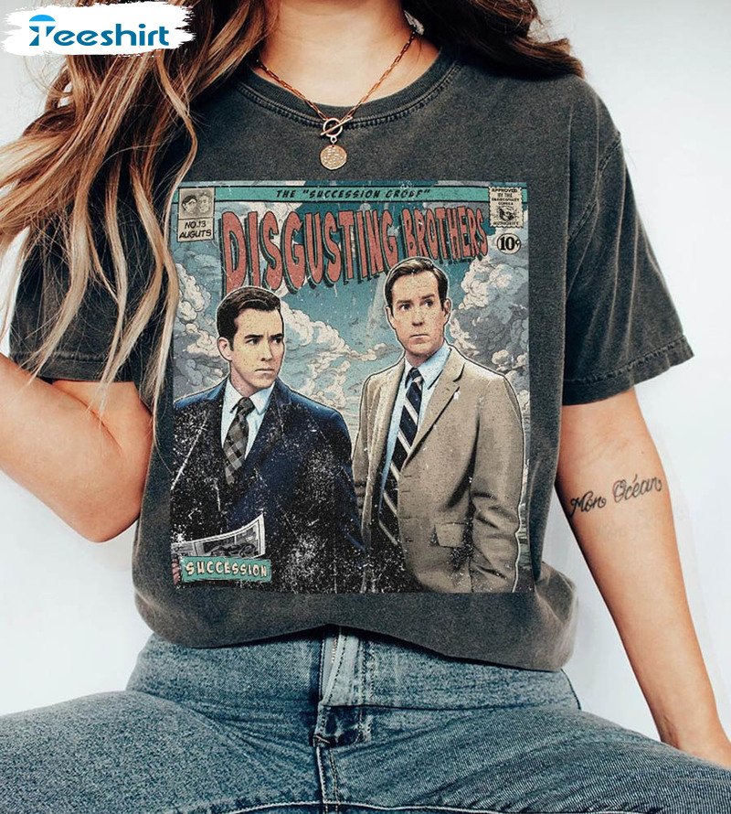 Disgusting Brothers Comic Succession Movie Funny Shirt