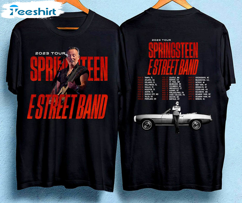 Bruce Springsteen The E Street Band Music Tour Shirt
