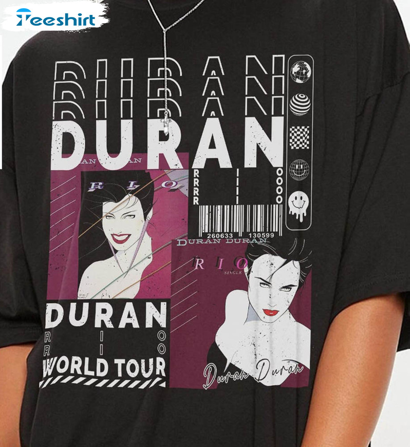 Duran Duran Music North American Tour 2023 Album Rio Shirt