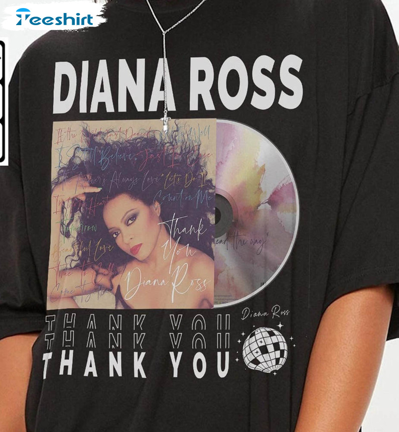 Diana Ross Music Musical Legacy Tour 2023 Shirt