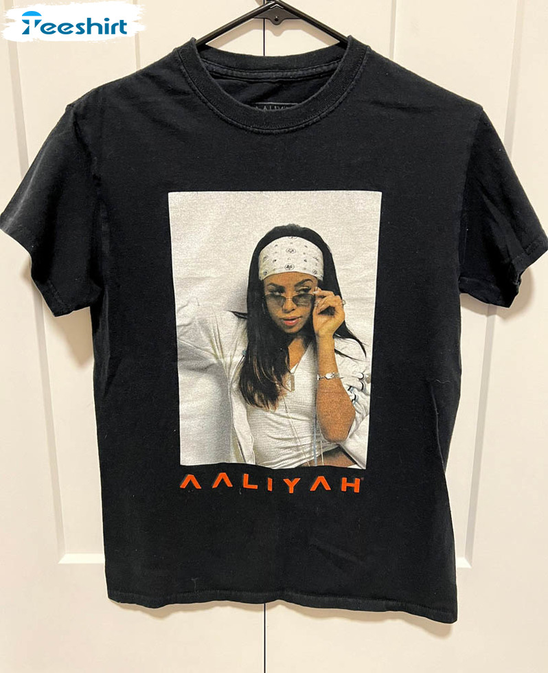 Aaliyah Vintage Shirt For Fan