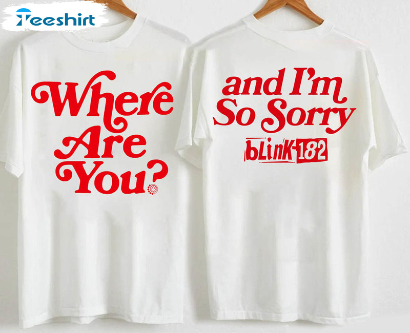Blink 182 Coachella Vintage Shirt