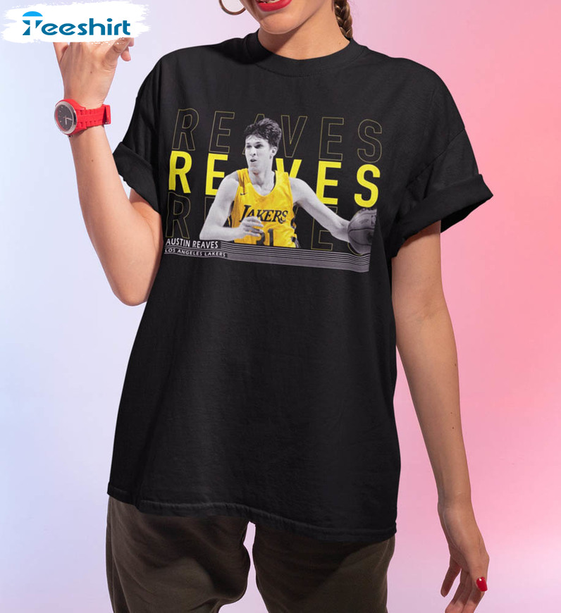 Austin Reaves Typography Shirt For Basketball Fan