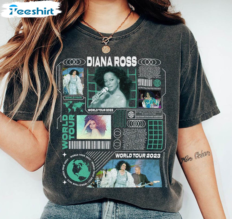 Diana Ross Music Tour 2023 Shirt