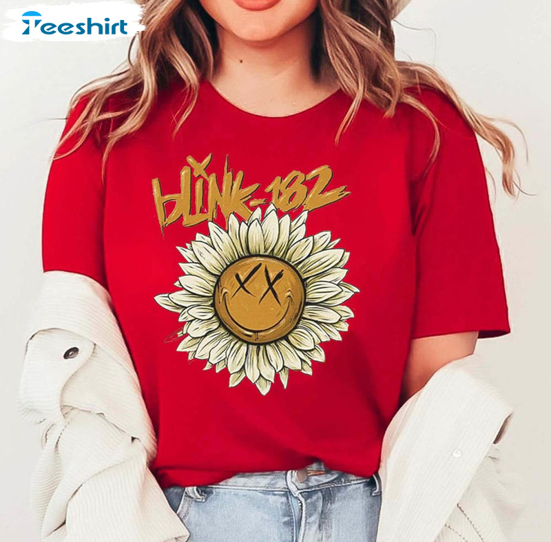 Vintage Arrow Smiley Blink 182 Shirt