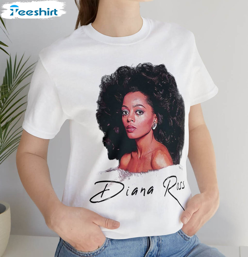 Diana Ross Big Hair Vintage Shirt