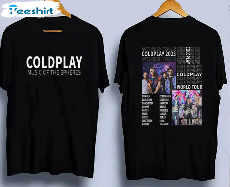 Colplay Music Of The Spheres Funny Shirt