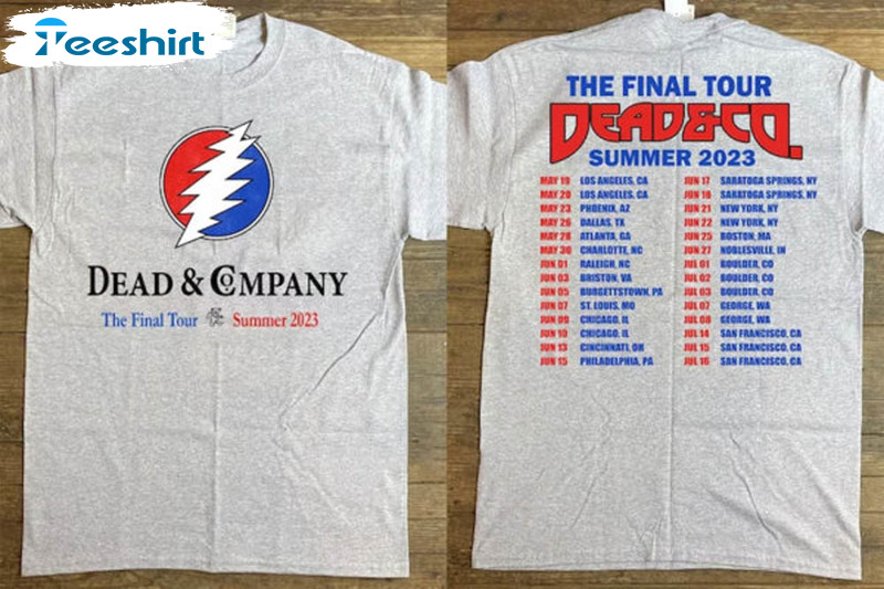 Dead And Company The Final 2023 Summer Tour Vintage Shirt