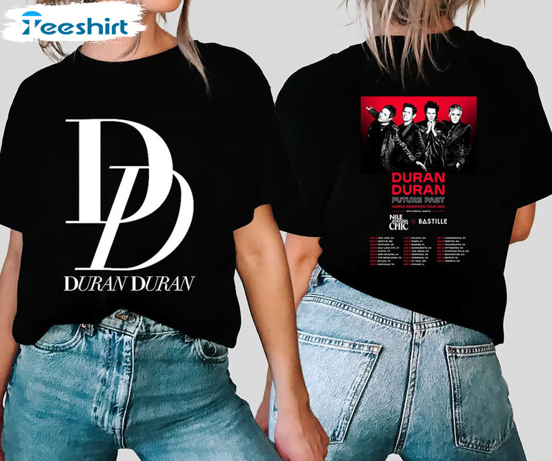 Duran Duran Future Past 2023 Tour Shirt