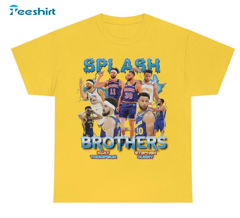 Steph Curry Klay Thompson Splash Brothers Shirt