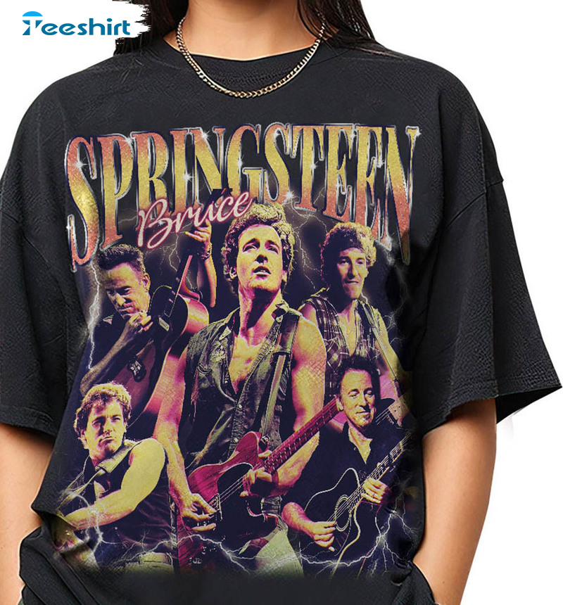 Bruce Springsteen The Boss Music Shirt