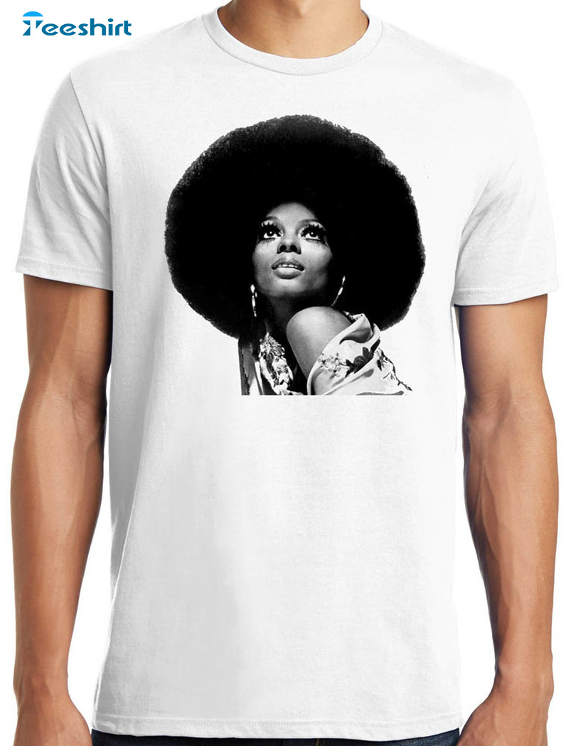 Big Guys Rule Big And Tall Young Diana Ross Shirt