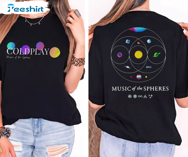 Music Of The Spheres Tour Coldplay Band Shirt