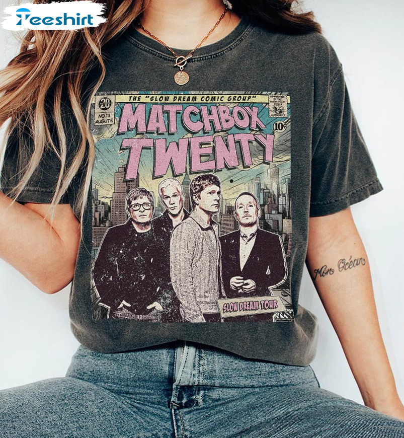 Matchbox Twenty Comic Album Shirt