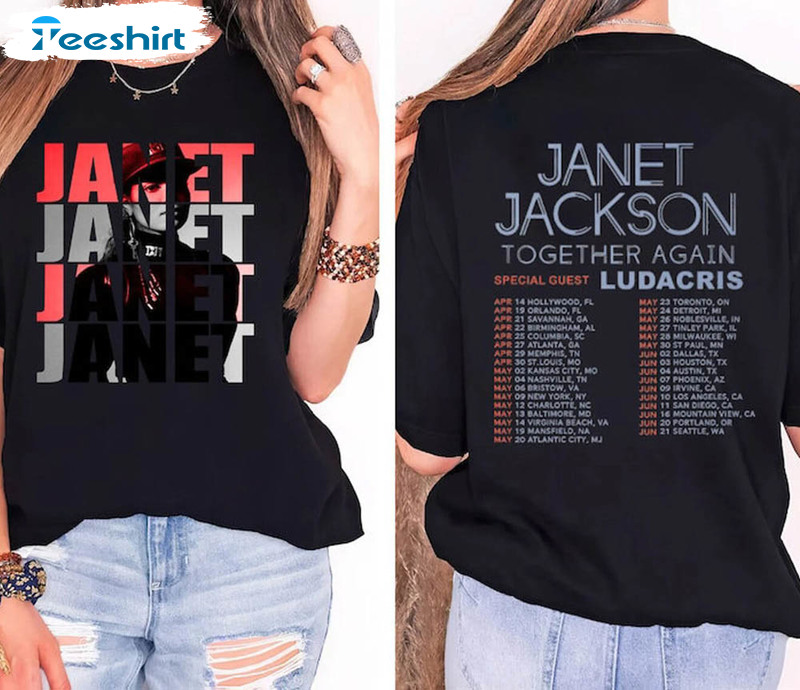Janet Jackson Tour 2023 Vintage Shirt