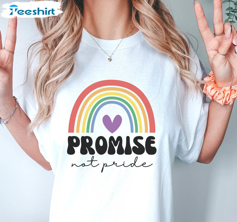 Comfort Promise Not Pride Retro Shirt