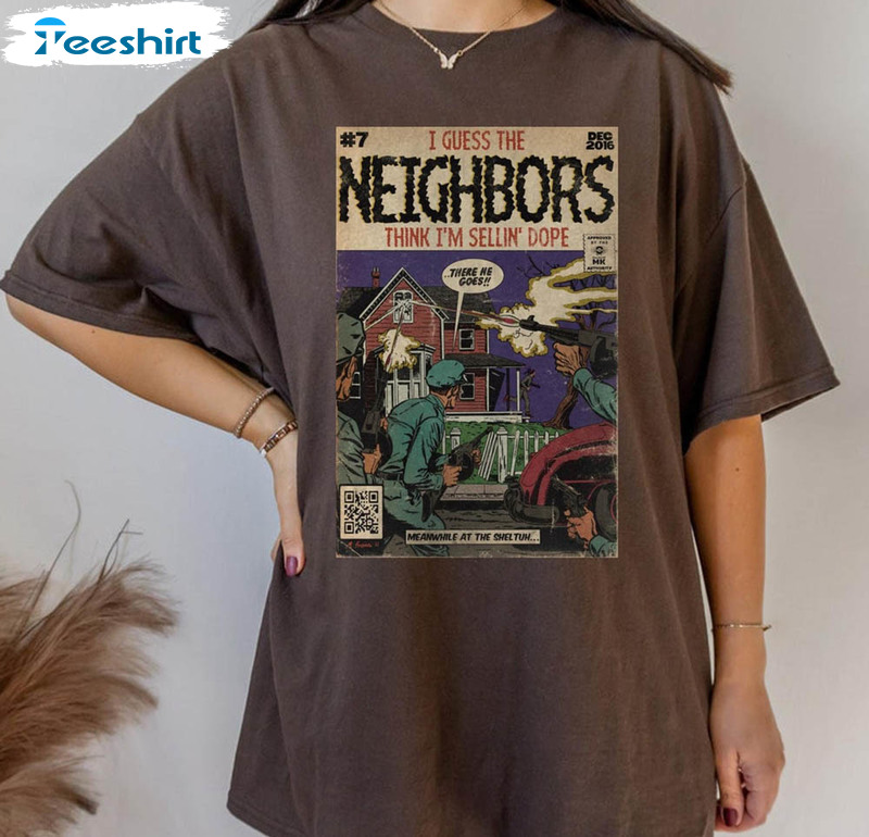 J Cole Neighbors Comic Book Shirt