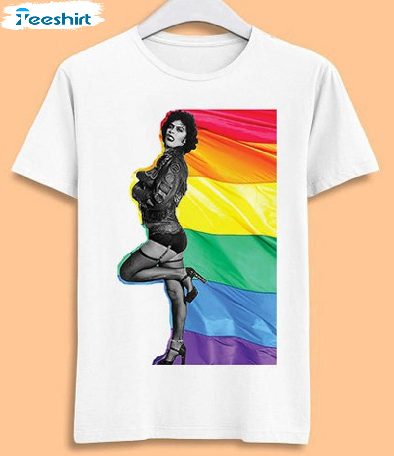 The Rocky Horror Picture Show Frank N Furter Lgbtq Pride Shirt