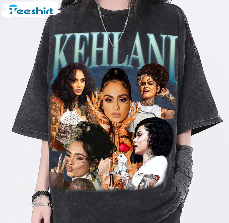 Kehlani Vintage Washed Hiphop Rapper Shirt