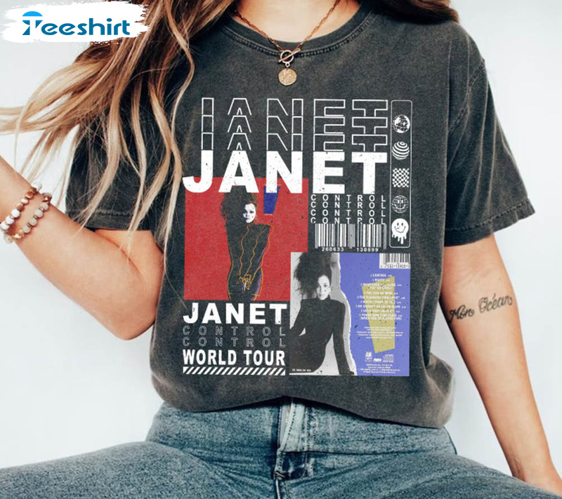 Vintage Janet Jackson Music Queen Shirt