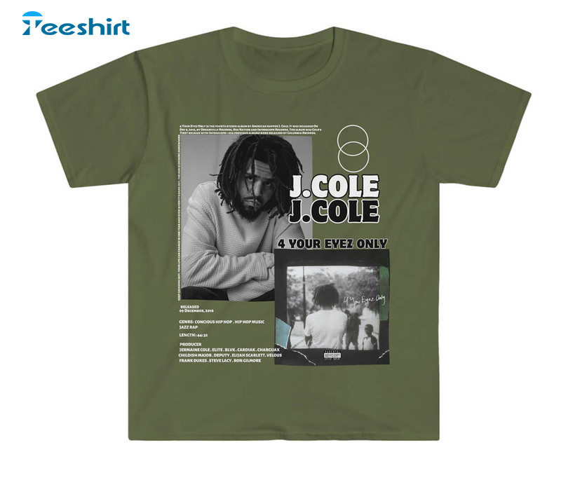 Vintage J Cole Immortal For Your Eyez Only Tour Tee Shirt - Inspire Uplift