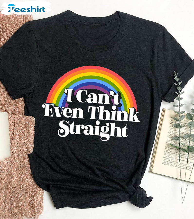 Can't Even Think Straight leggings WITH POCKETS – Rainbow (gay