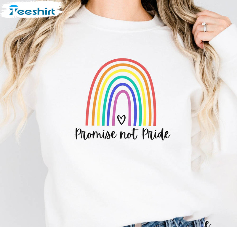 Promise Not Pride Rainbow Christian Shirt