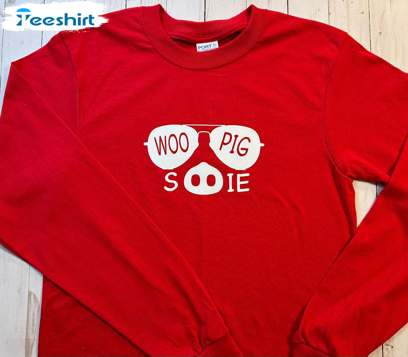 Woo Pig Sooie Glasses Funny Shirt