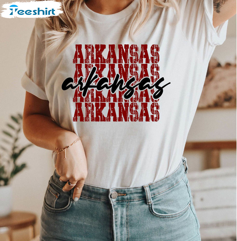 Arkansas Razerback Western Football Shirt