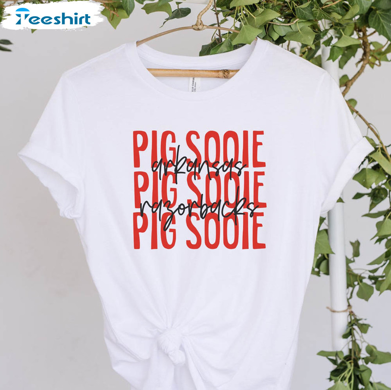 Pig Sooie Arkansas Razorbacks Trendy Shirt