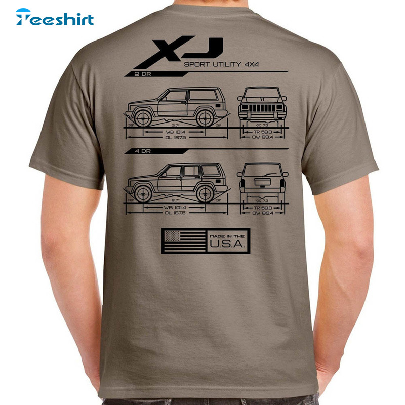Xj Sport Utility 4x4 Jeep Cherokee Shirt