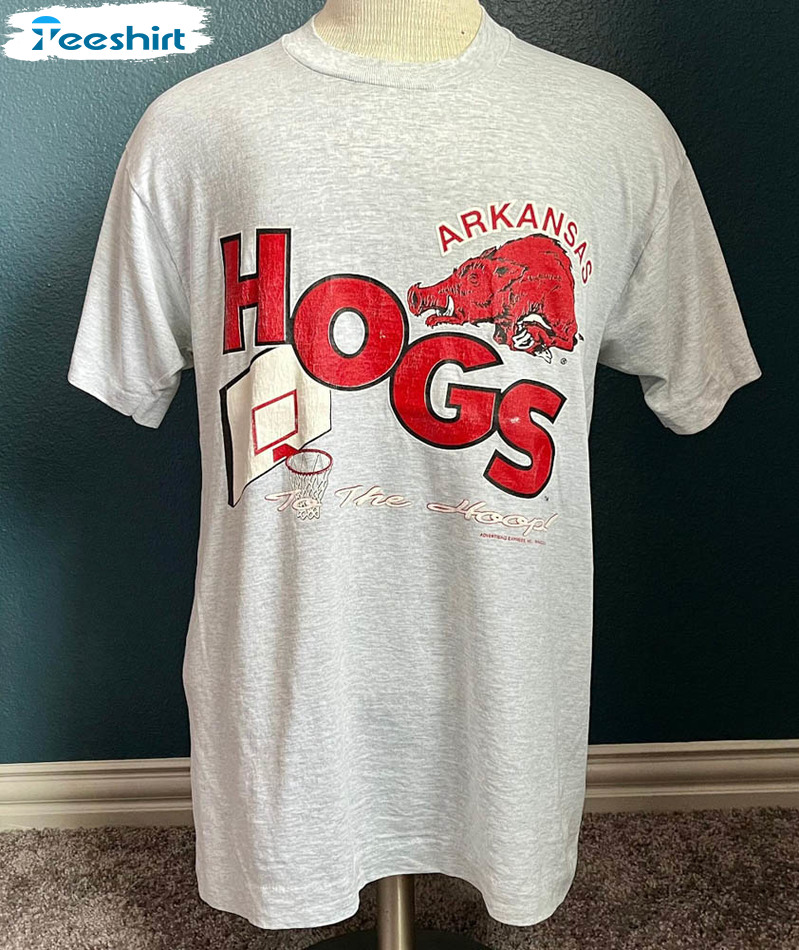 Vintage Arkansas Razorback Basketball Shirt