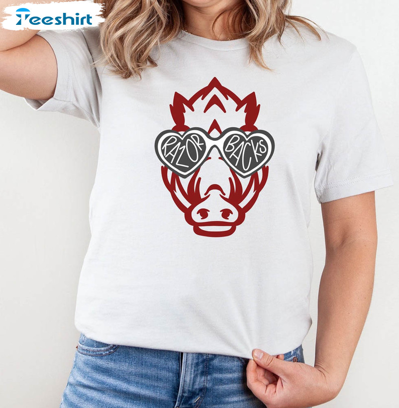 Arkansas Razorback Hog Glasses Shirt