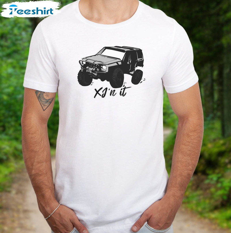 Offroading Jeep Cherokee Shirt For Father's Day