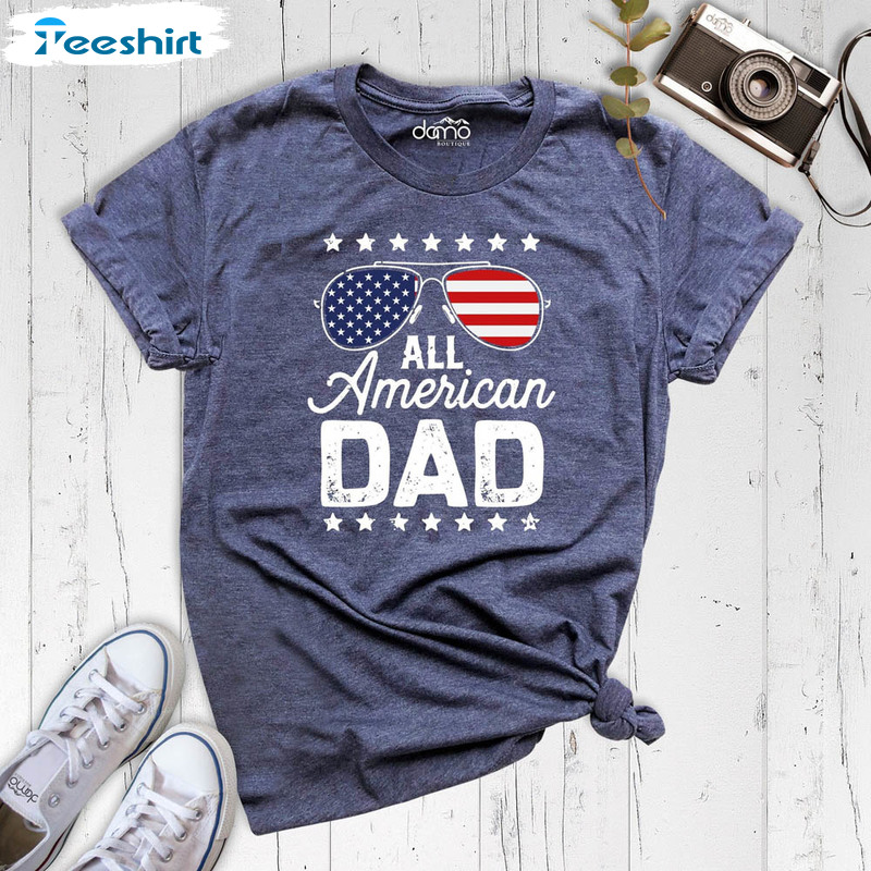 All American Dad 4th July Shirt