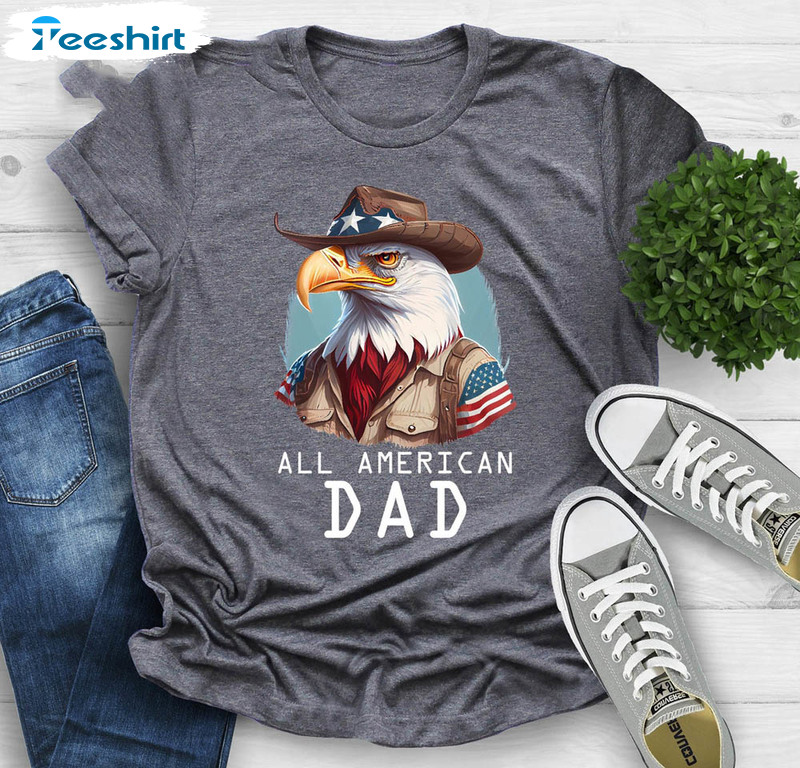 All American Dad Military Dad Hero Dad Shirt