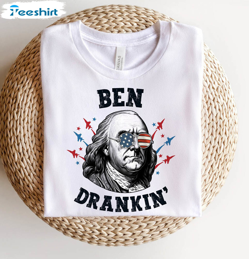 Ben Drankin Funny Barbecue Freedom Shirt