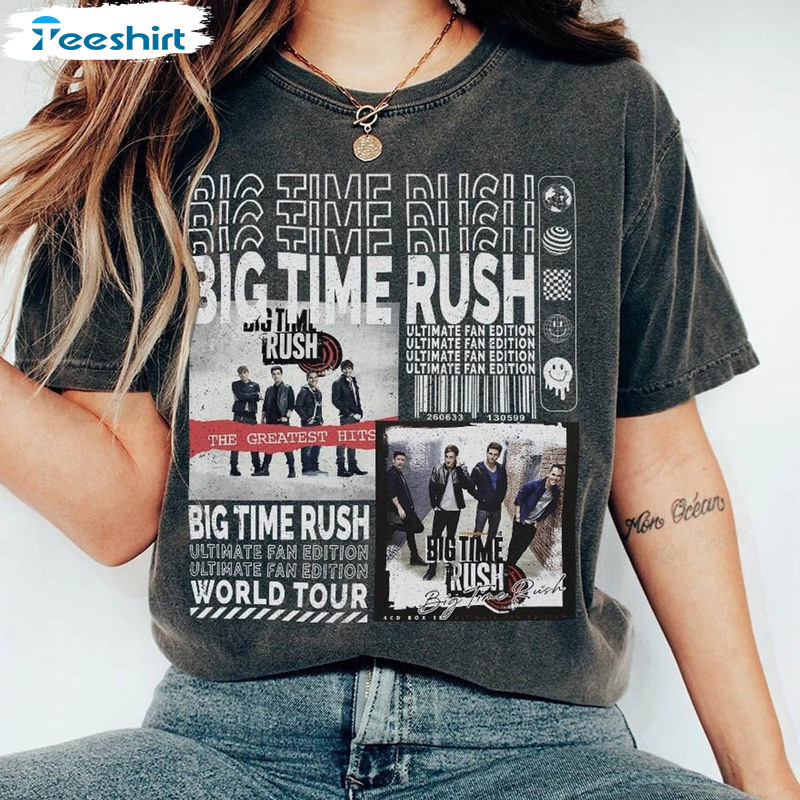 Big Time Rush Music Can't Get Enough Tour Shirt